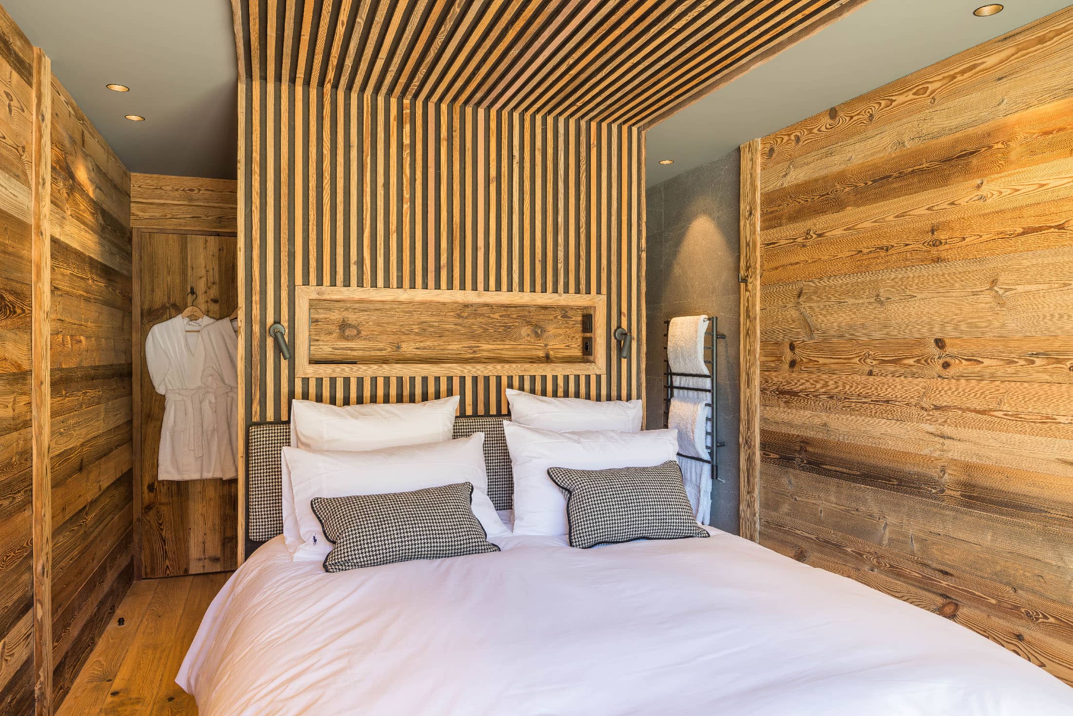 Image de la chambre 3 du Chalet du Lièvre Blanc